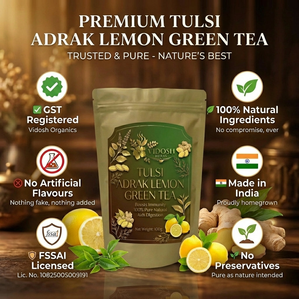 Tulsi Adrak Green Tea