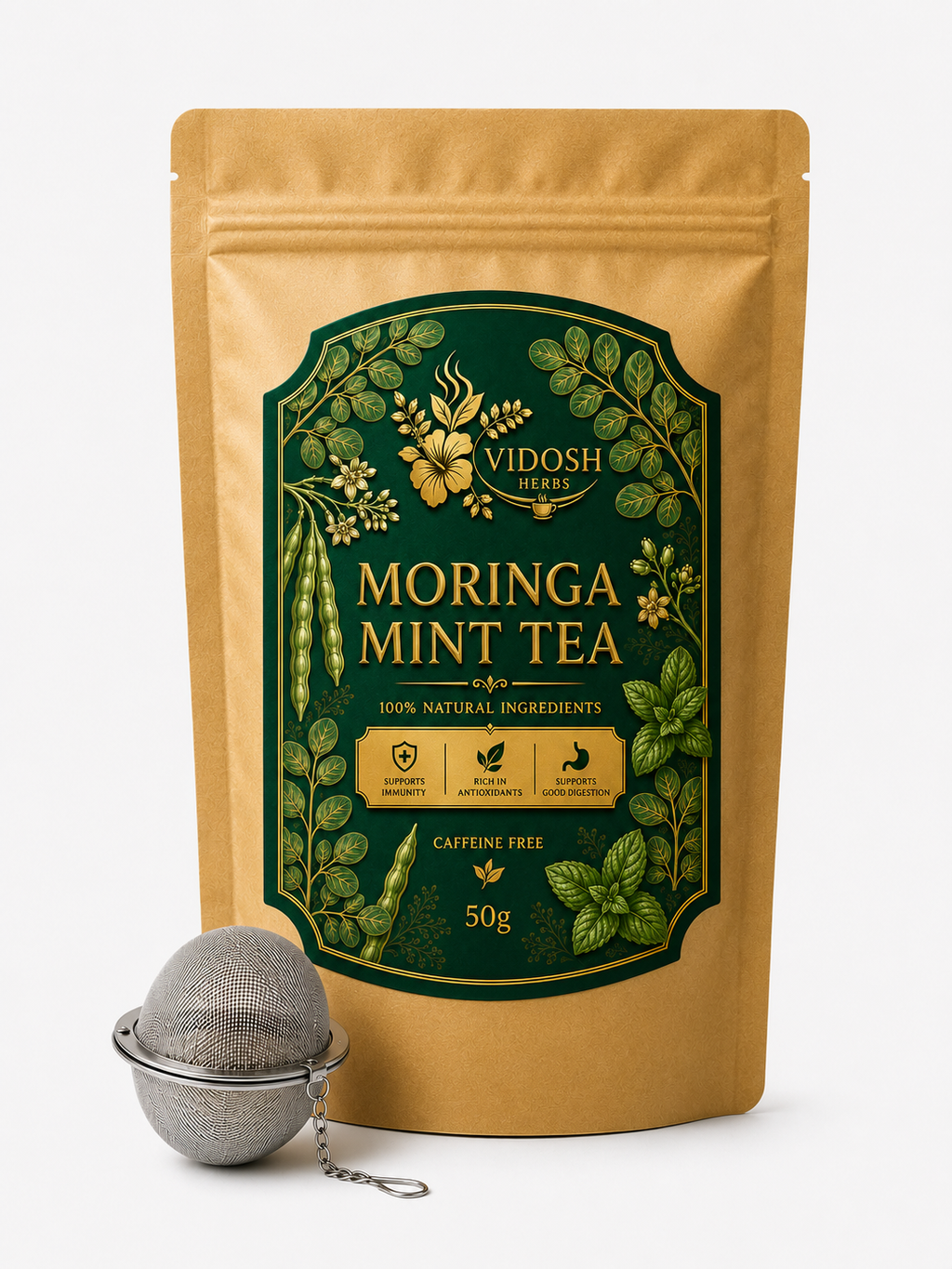 Moringa Mint Tea