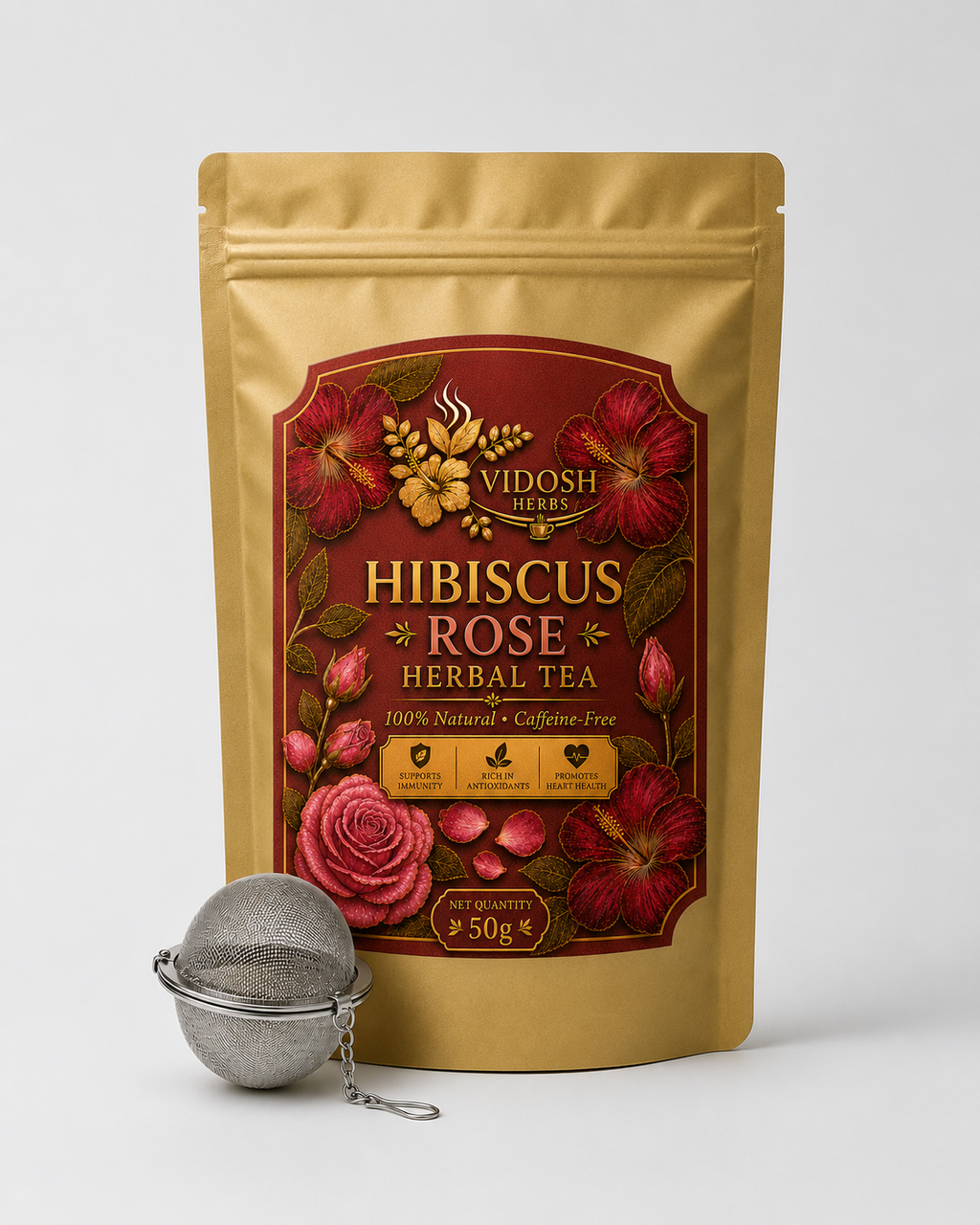 Hibiscus Rose Herbal Tea