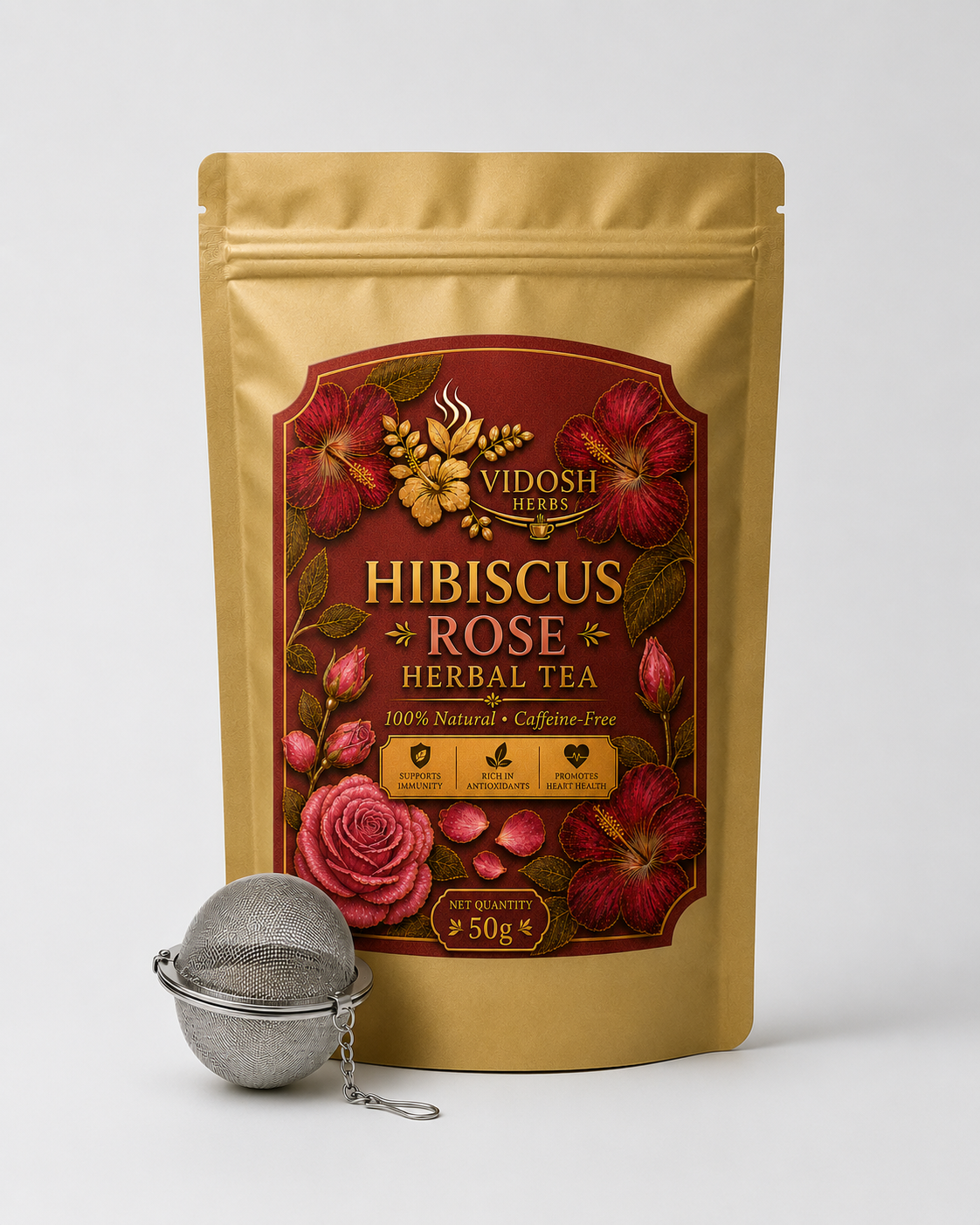 Hibiscus Rose Herbal Tea