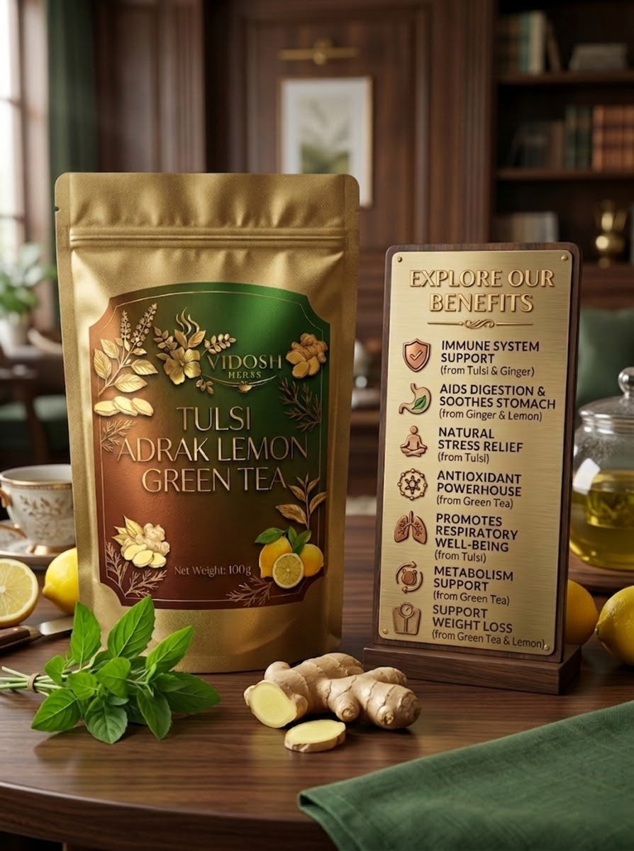 Tulsi Adrak Green Tea