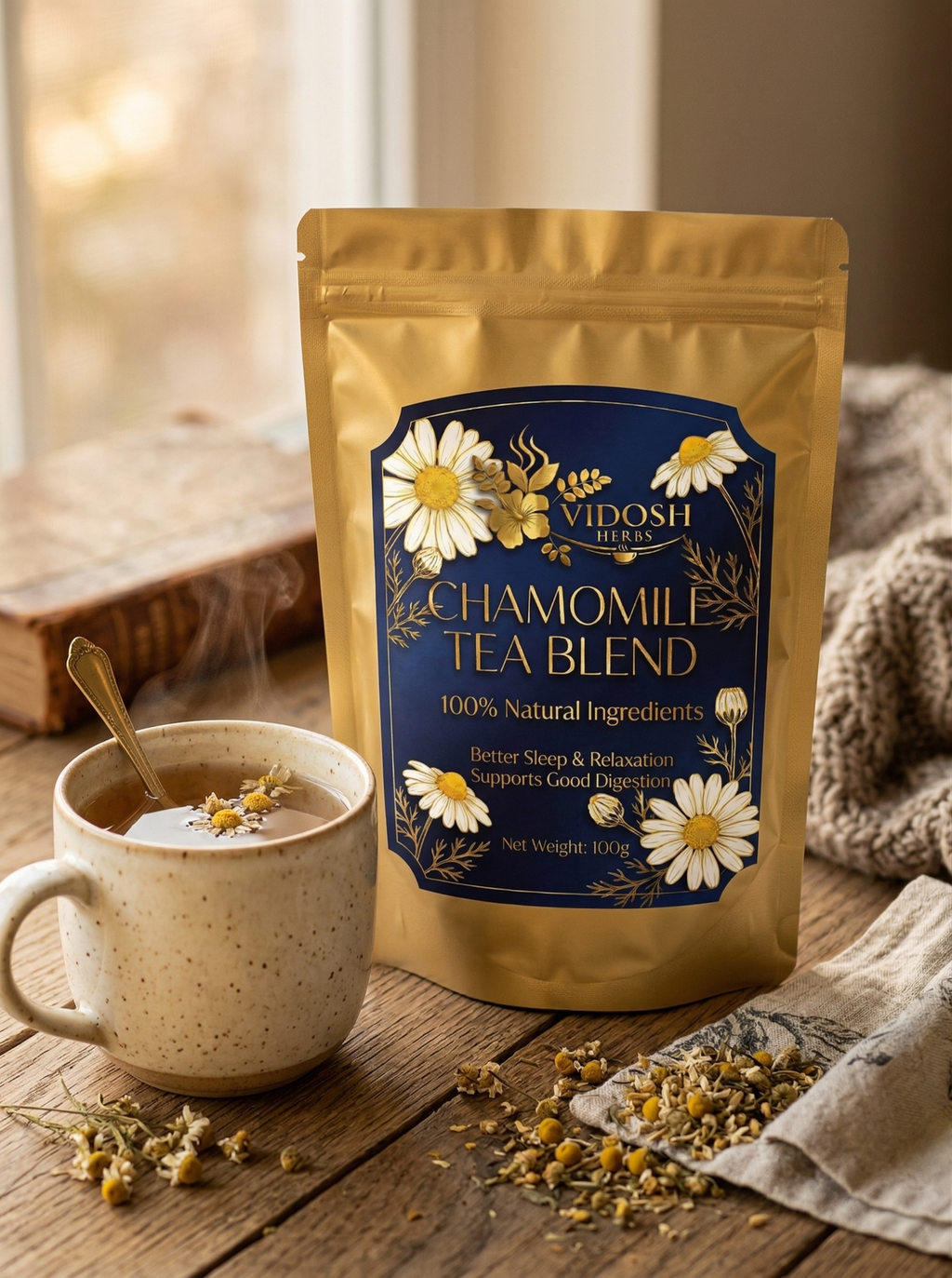 Chamomile Tea with Lemongrass